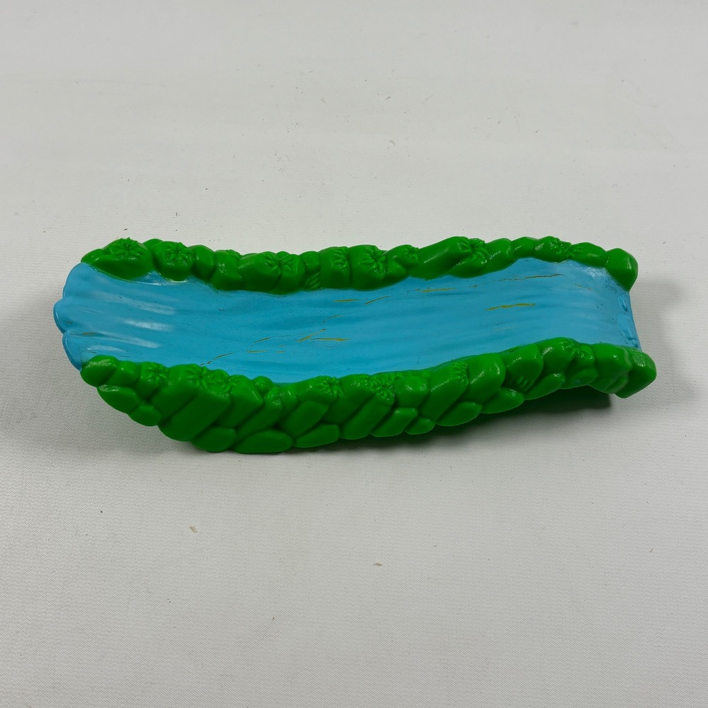 Disney Jungle Safari Roadway Water Slide Replacement Piece Part Green Blue